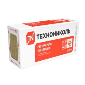 Купить на centrosnab.ru Базальтовый утеплитель минвата ТехноНиколь Технофас 1200*600*100мм по цене от 1 401,50 руб.!